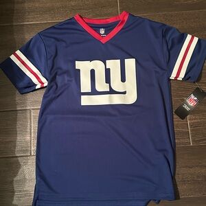 NFL NY Giants jersey Blue and Red Team Apparel. New with tags.